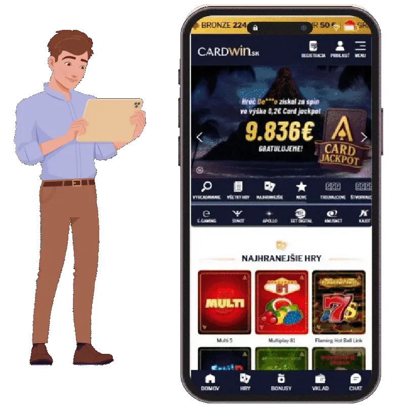 Aplikácia Cardwin
