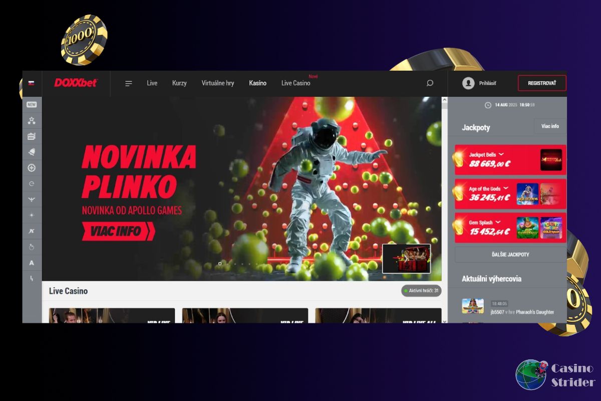 DoxxBet — 75 Točení Zdarma
