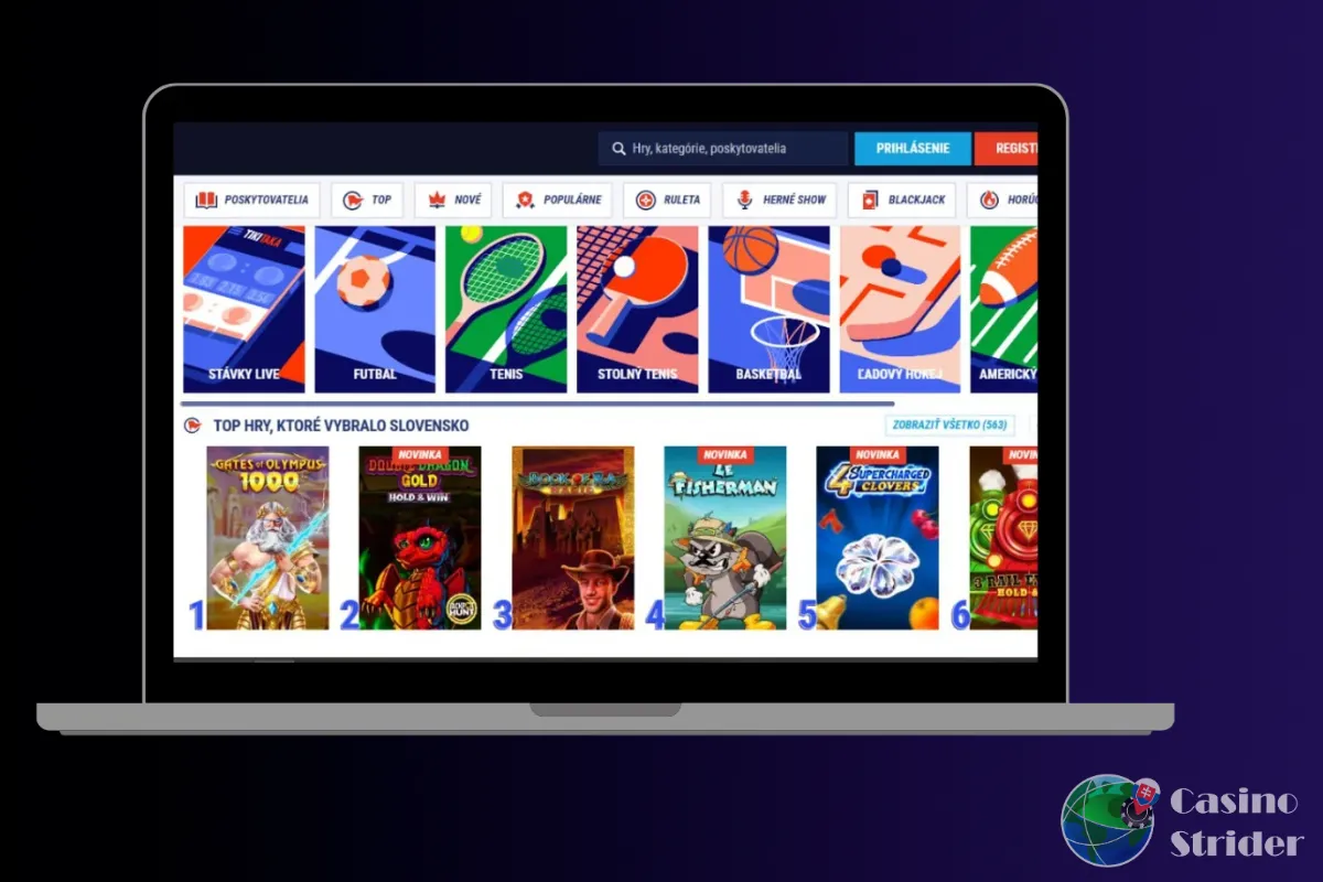 Všeobecné informácie a fakty o kasíne