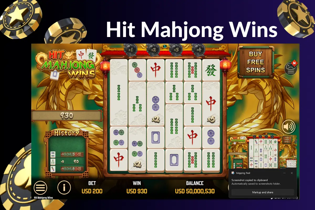 Hit Mahjong Wins BigPot Gaming