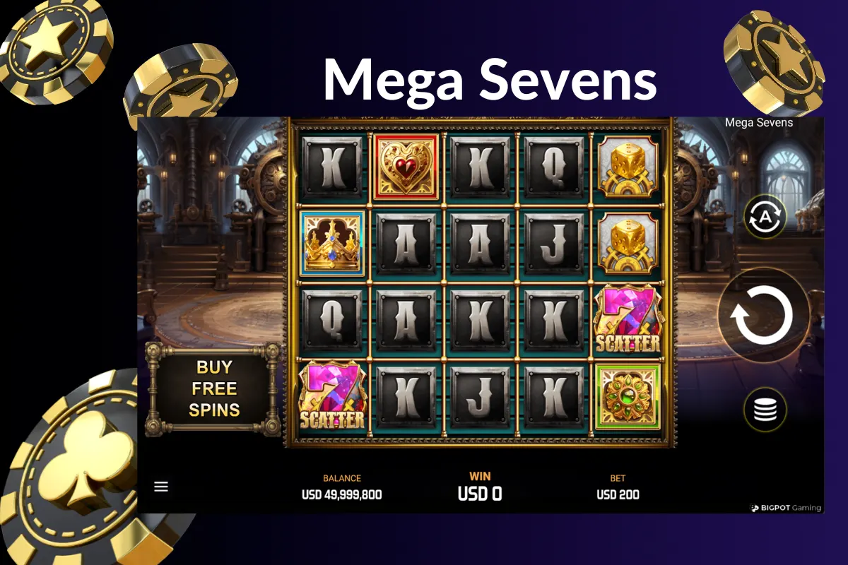 Mega Sevens BigPot Gaming