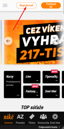 Navštívte oficiálny we