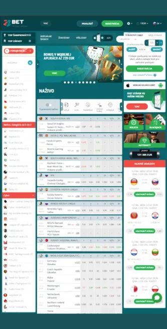 Otvorenie registračného formulára