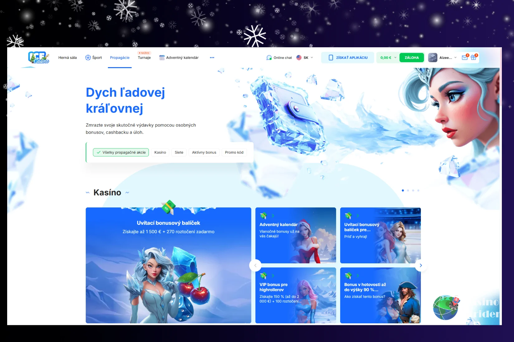 Bonusy a propagačné akcie v bitcoin kasíno vklad