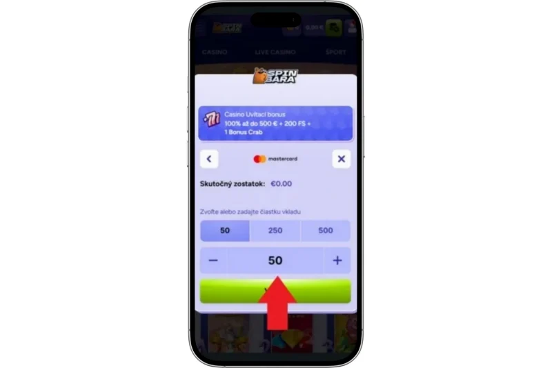 Doplňte zostatok na účte