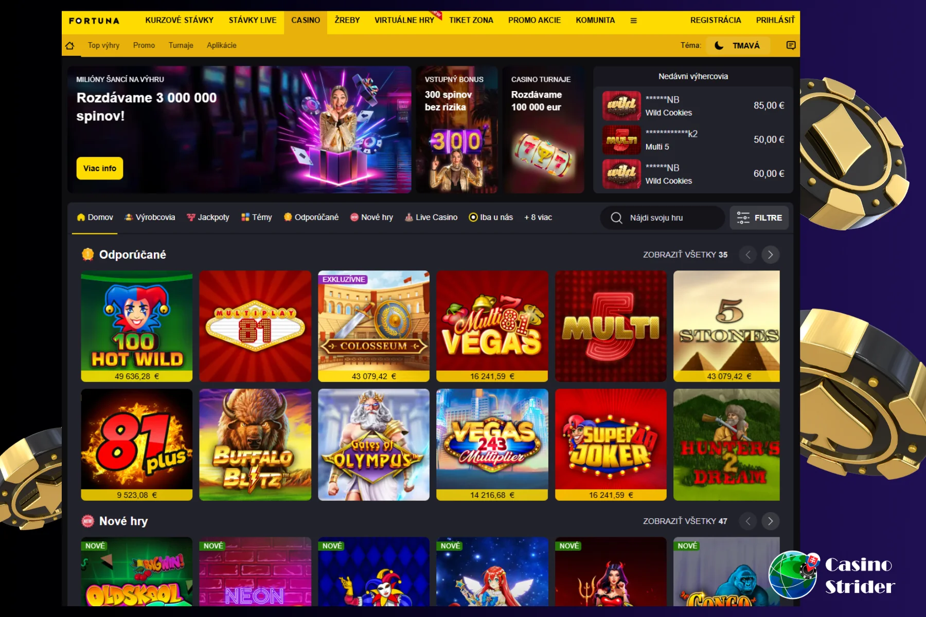 Fortuna sk najlepšie legálne slovensko online casino