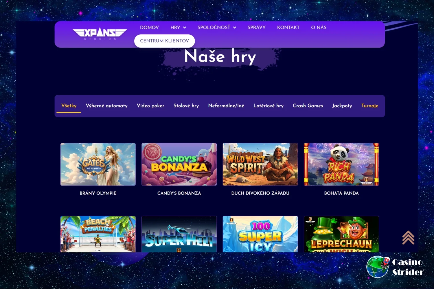 Najlepšie kasína so Expanse