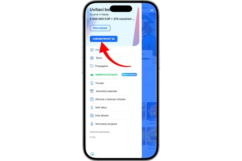Zaregistrujte sa a overte svoj účet