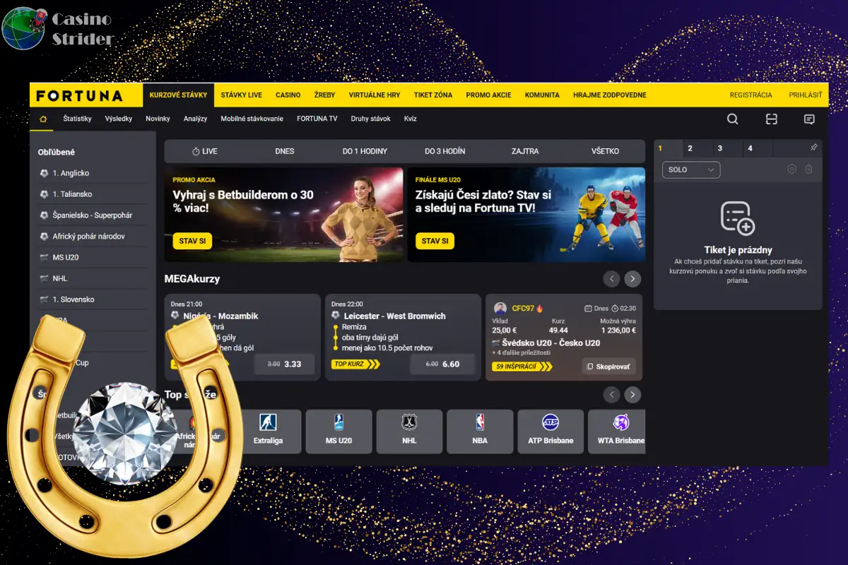 Detaily o Fortuna Casino