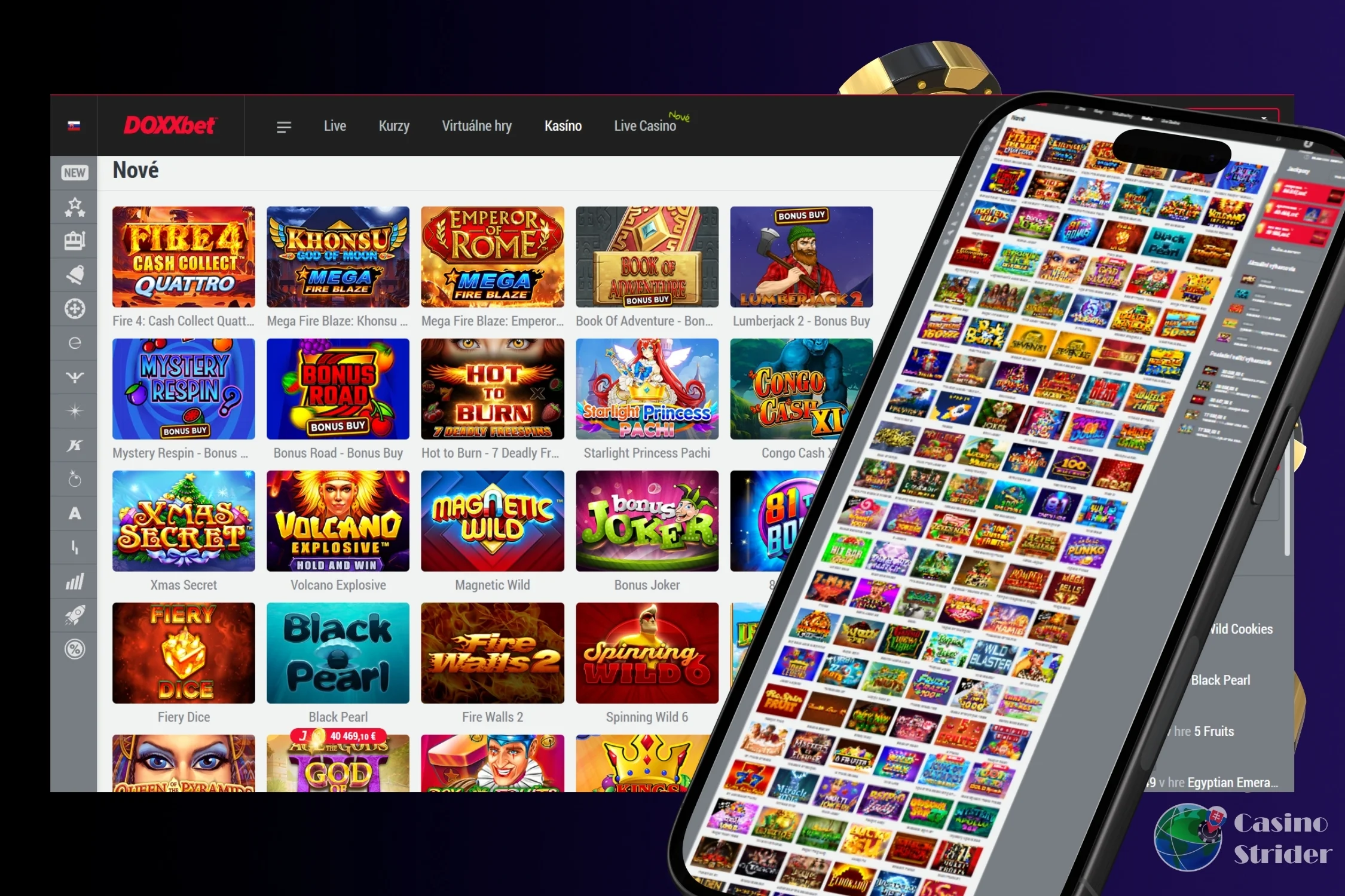 Dostupné hry pre slovenských hráčov