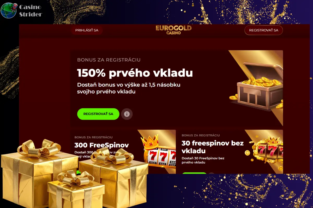 Eurogold Casino Bonusy