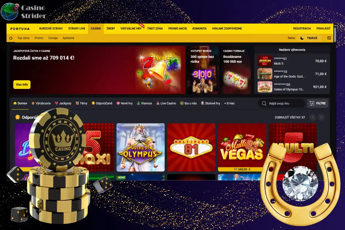 Fortuna casino online hry
