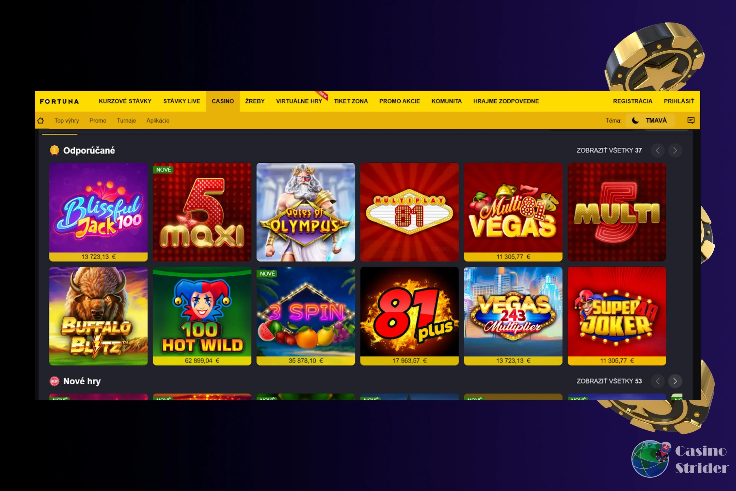 Paysafecard SMS vklad do kasína Fortuna