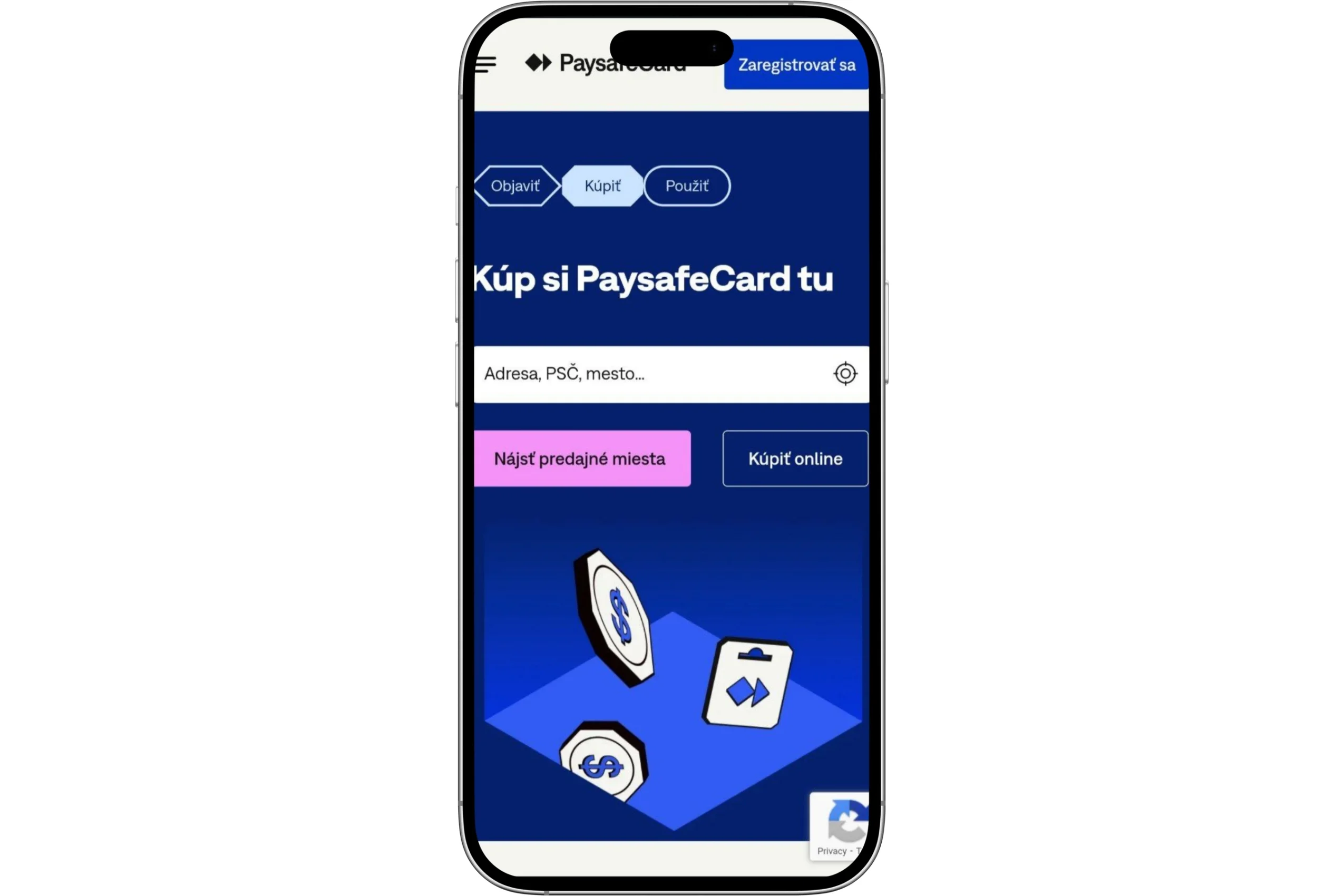 Výber hodnoty karty