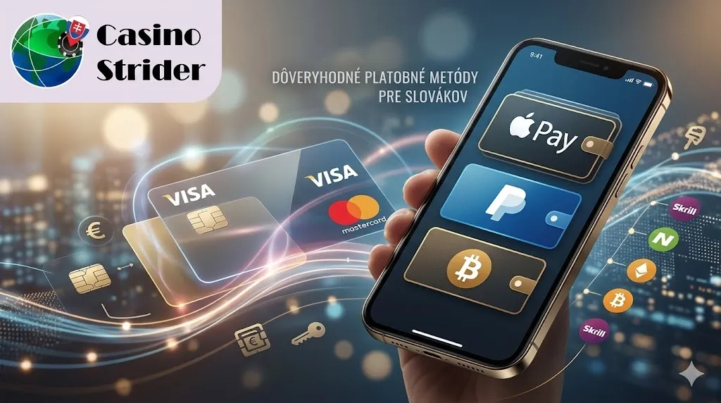 Platobné metódy v online kasínach pre Slovákov